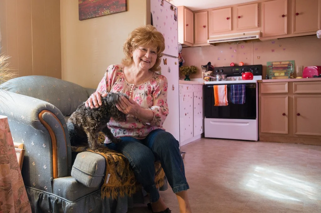 “I’m a happy person. I’m happy with my friends and my pets and I love the Lord. Housing Assistance did a very good job with my repairs, you are very nice people, and I appreciate it more than I can say.” -Wanda Jumper