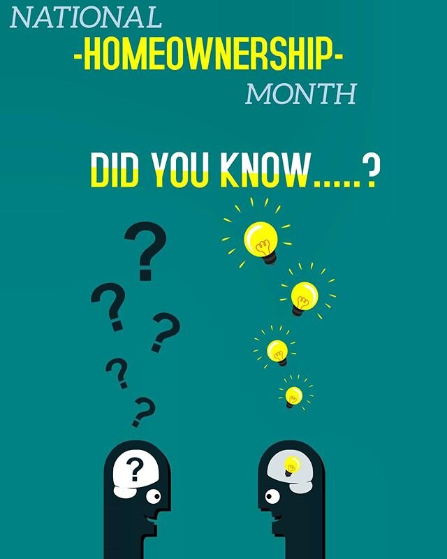 Homeownership Facts!! 🏡🌟 1. Research has confirmed that access to economic and educational opportunities are more prevalent in neighborhoods with high rates of homeownership and community involvement.

2. Researchers have found that homeowners tend