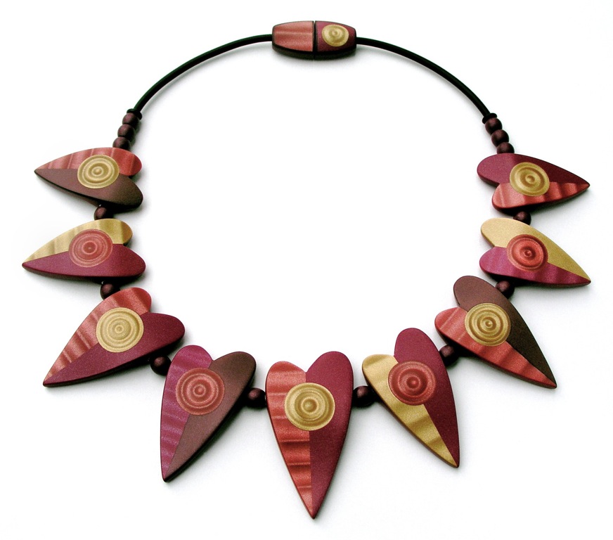 Nine Of Hearts Necklace by Dan Cormier 2004