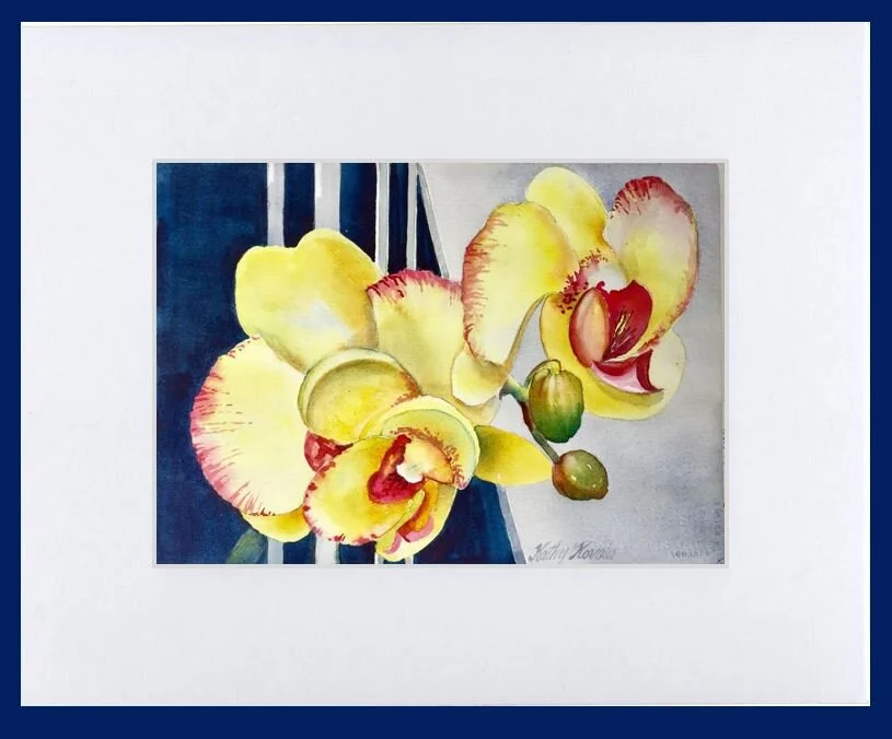 Kathy Kovala - Orchid on an Angle II.JPG