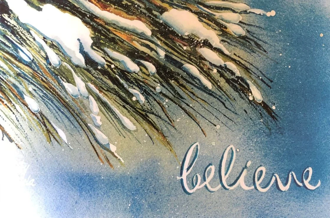 Holiday Card Zoom Class