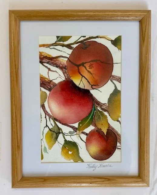 An Apple A Day - Original Watercolors