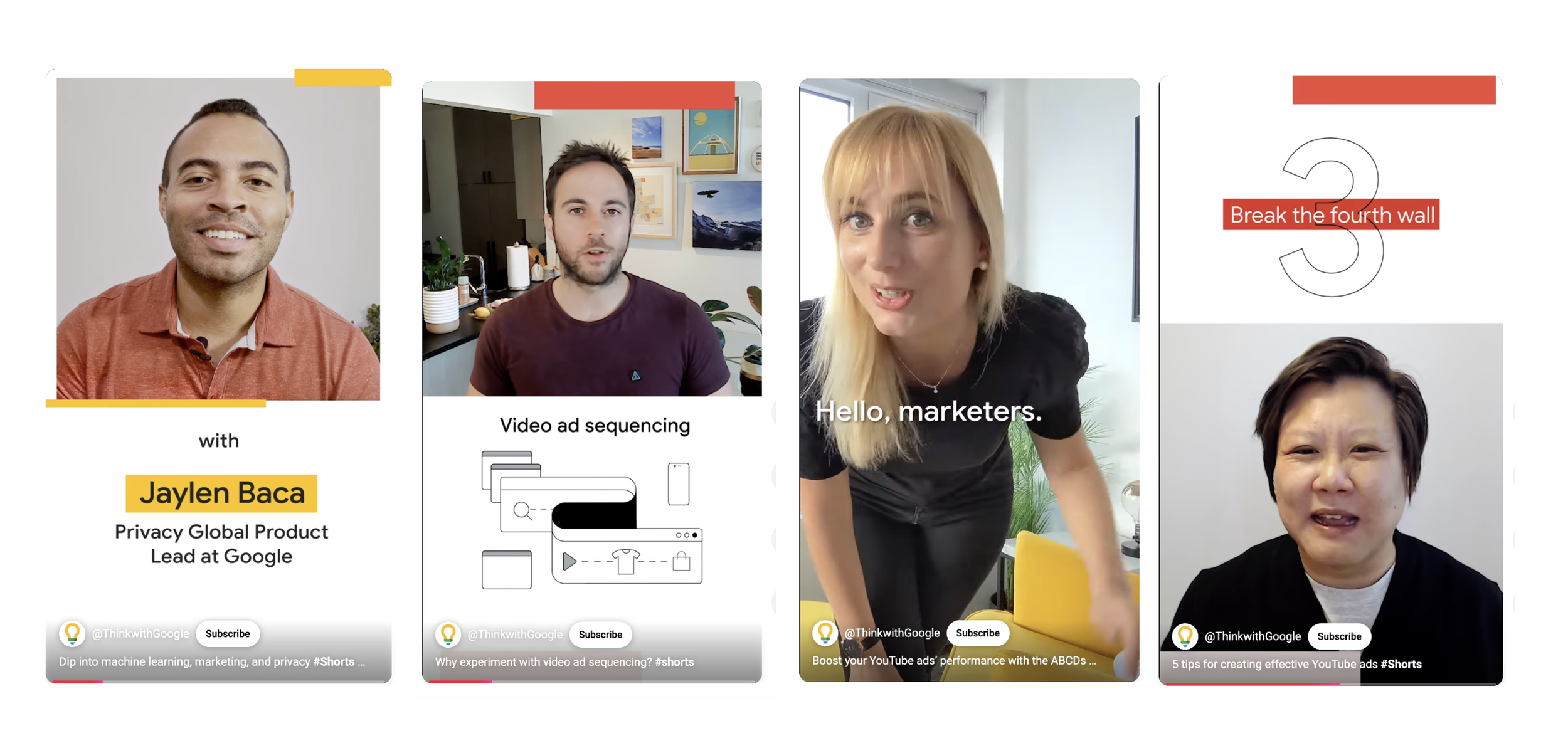  To mark 10 years of Think with Google, the world’s largest marketing publication—sharing insights, strategies and tools with marketers across 21 sites, in 12 languages, covering 78 countries—we created a  flexible brand campaign  and playbook center