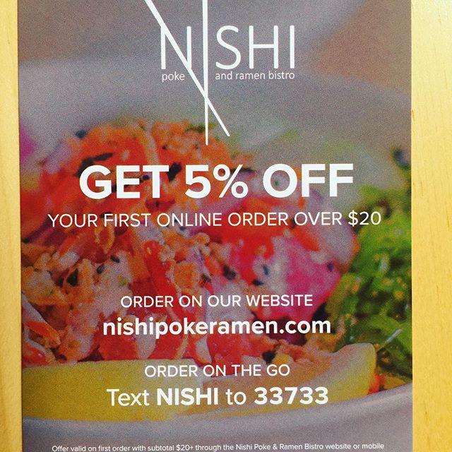 Get 5% off on your first online order!