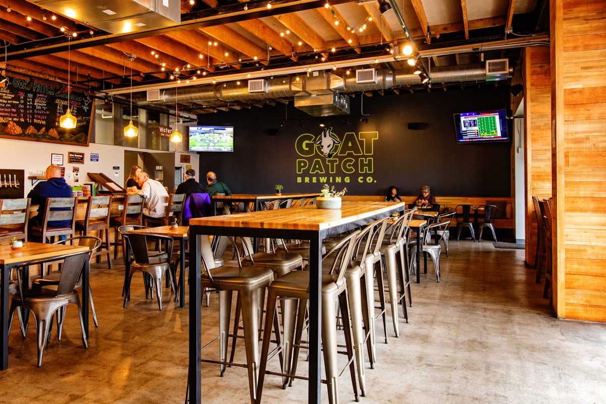 Goat Patch Brewing Company Taproom in Colorado Springs, Colorado