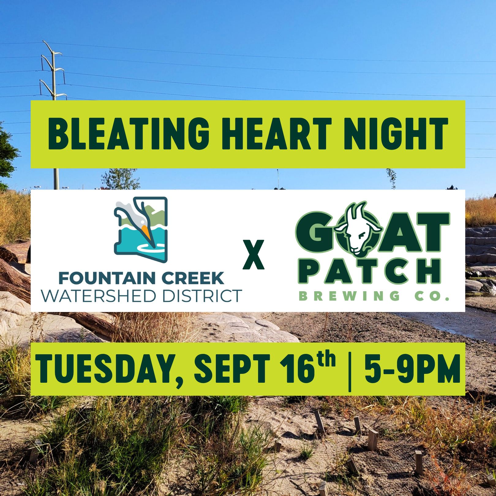 Bleating Heart Night: Fountain Creek Watershed District