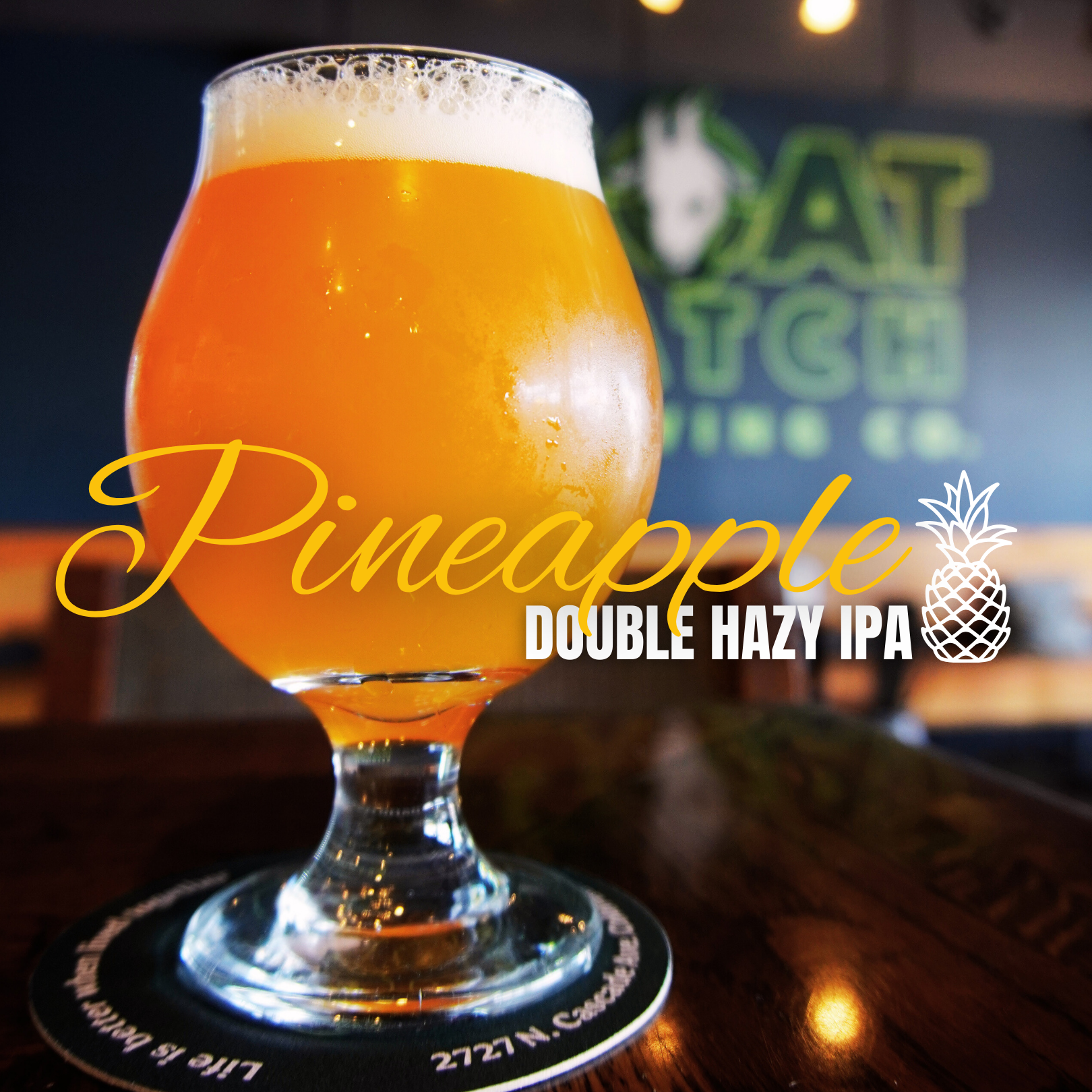 Beer Release: Pineapple Hazy Double IPA
