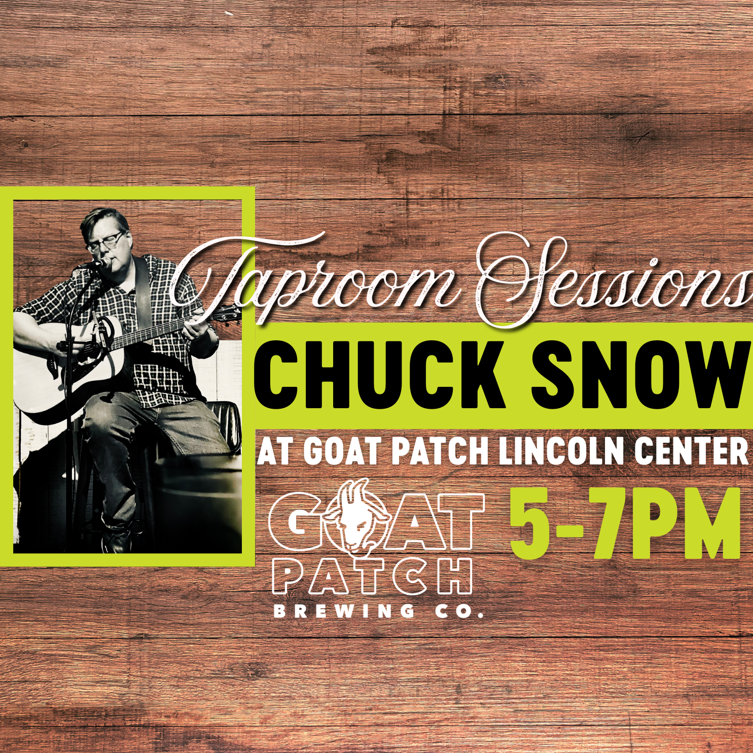 Taproom Sessions: Chuck Snow