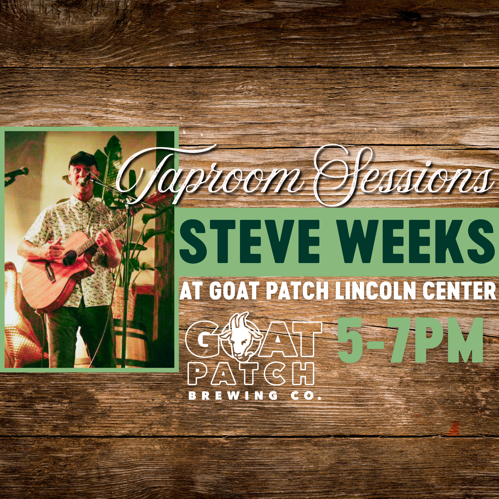 Taproom Sessions: Steve Weeks