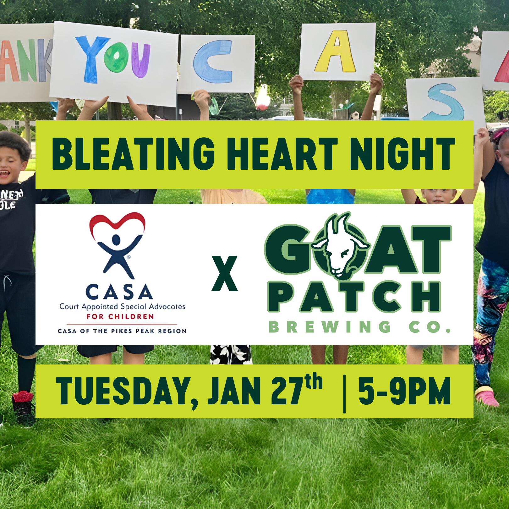 Bleating Heart Night: CASA of the Pikes Peak Region