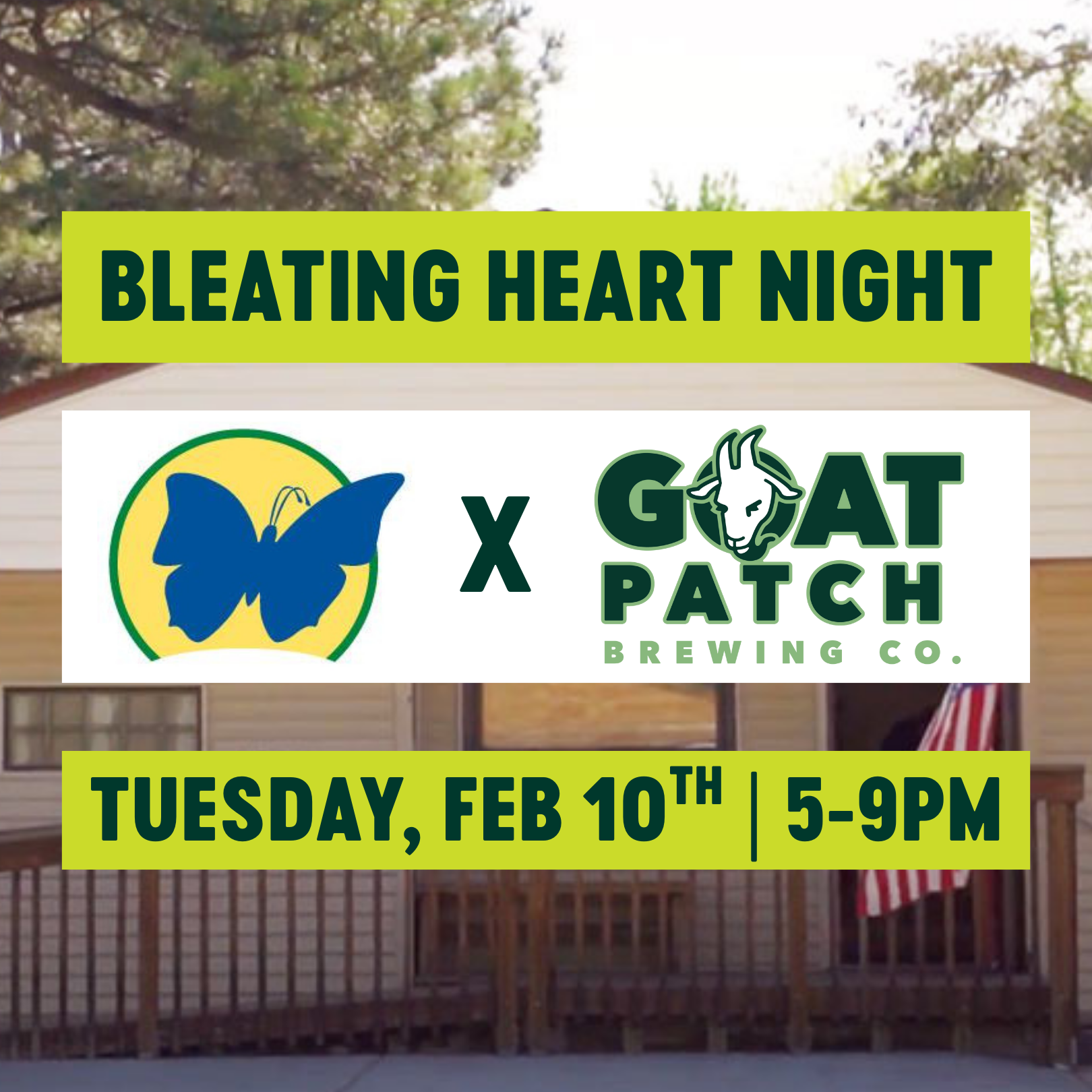 Bleating Heart Night: Our House Inc.