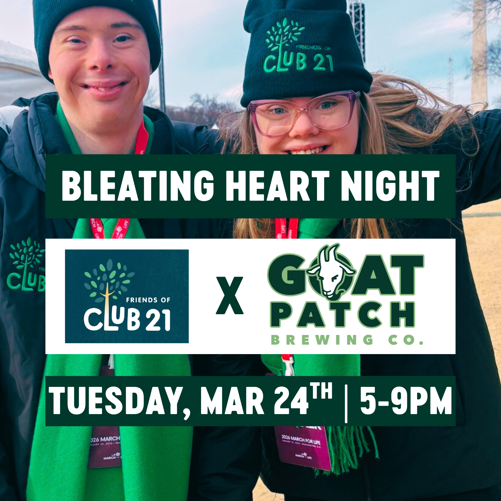 Bleating Heart Night: Friends of Club 21
