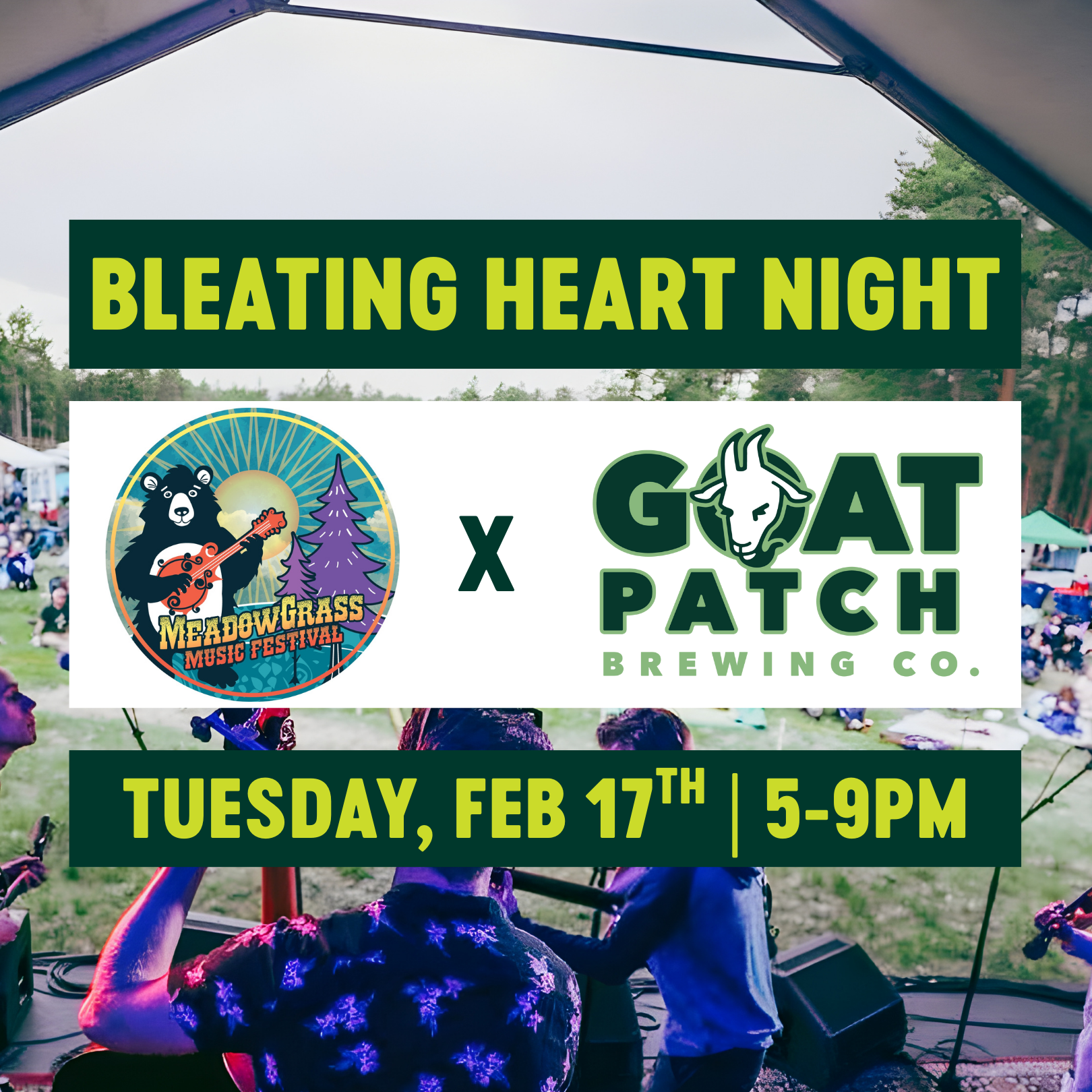 Bleating Heart Night: Rocky Mountain Highway Music + MeadowGrass 2026 Lineup Release Party
