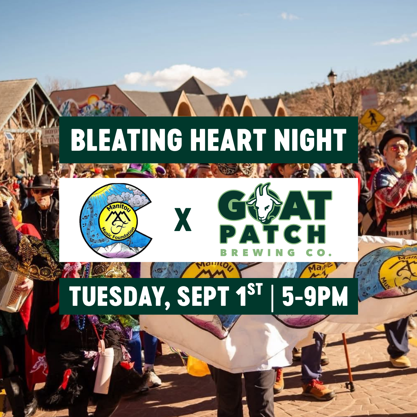 Bleating Heart Night: Manitou Music Foundation
