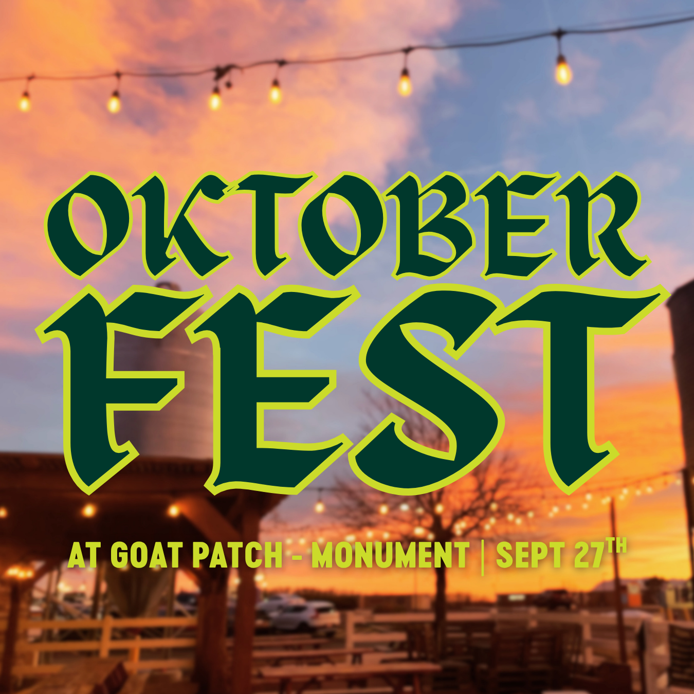 Oktoberfest at Goat Patch - Monument