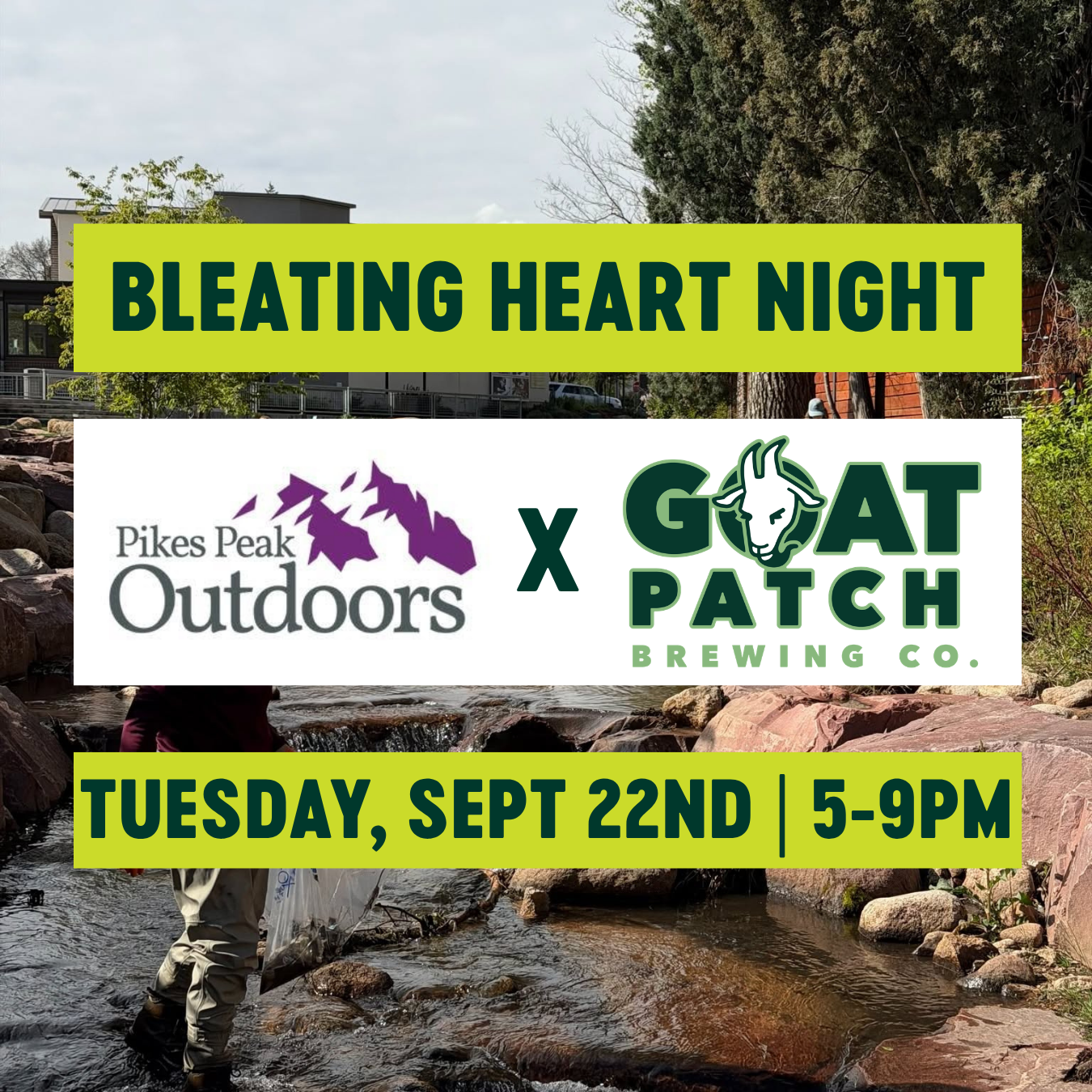 Bleating Heart Night: Pikes Peak Outdoor Recreation Alliance