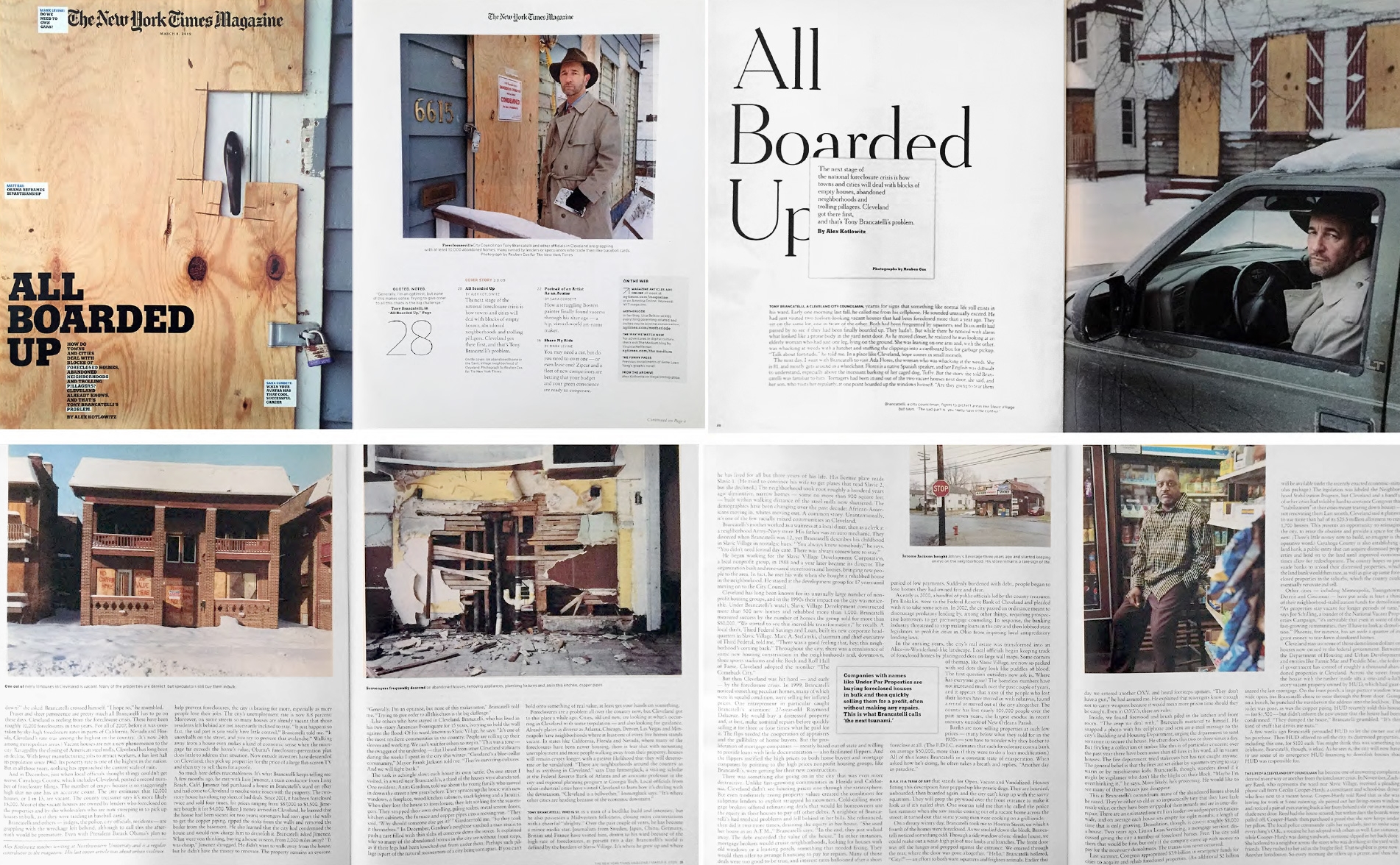 Client: The New York Times Magazine Role: Producer, assigning photo editor Photographer: Ruben Cox