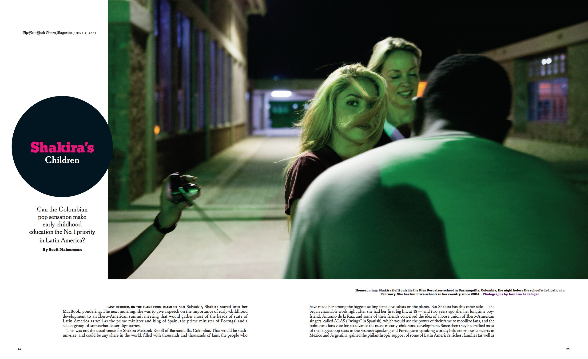 Client: The New York Times Magazine Role: Producer, assigning photo editor Photographer: Joachim Ladefoged/VII