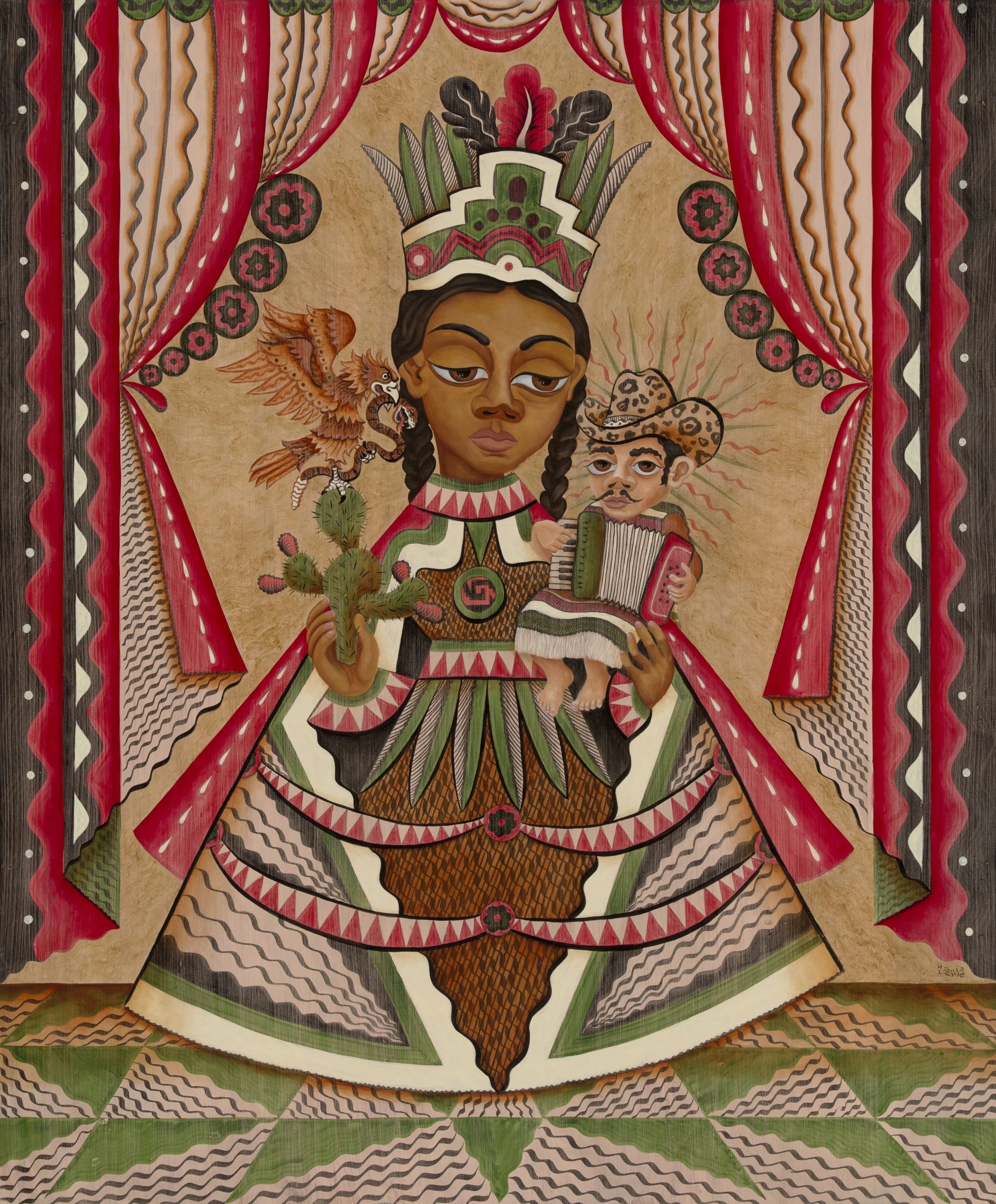 Birth of the Mexican #2 (Single Mother with Child)