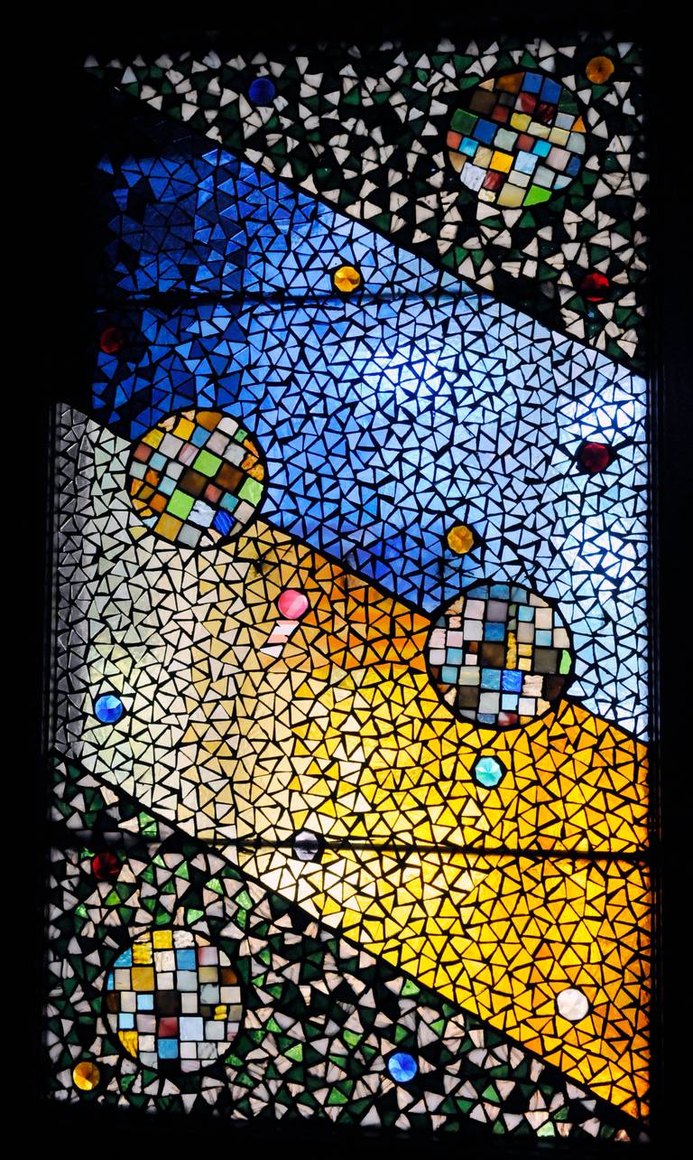 Stained glass window