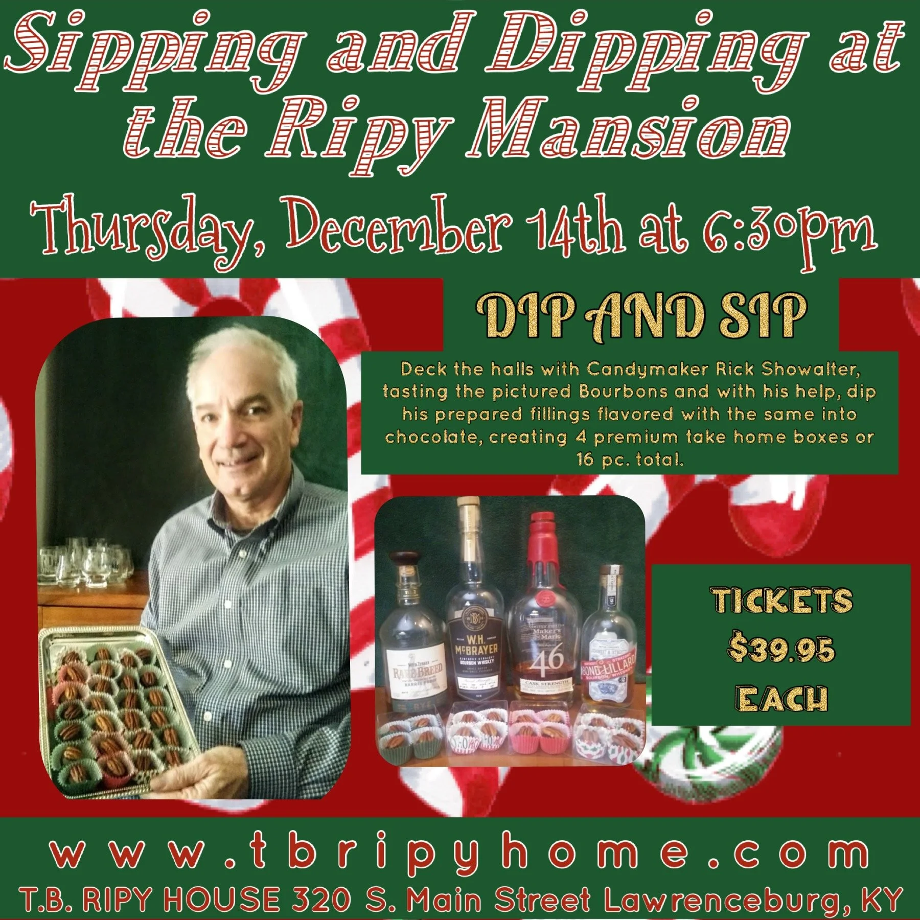 Sipping and Dipping at the Ripy Mansion with Rick Showalter