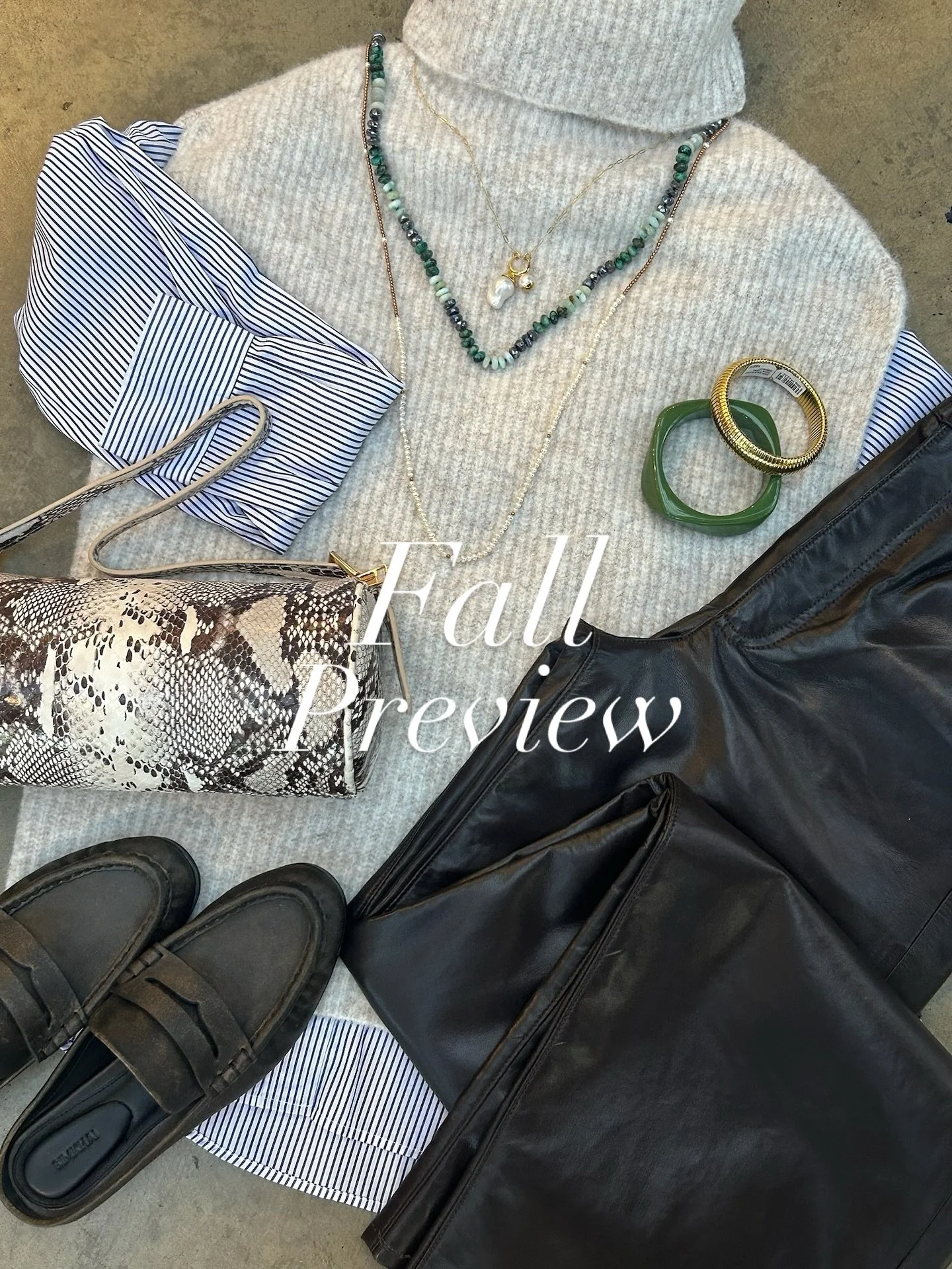20% OFF ONE FALL ITEM 🍂
Channeling cooler weather with our annual FALL PREVIEW. Today - Saturday only. One per customer