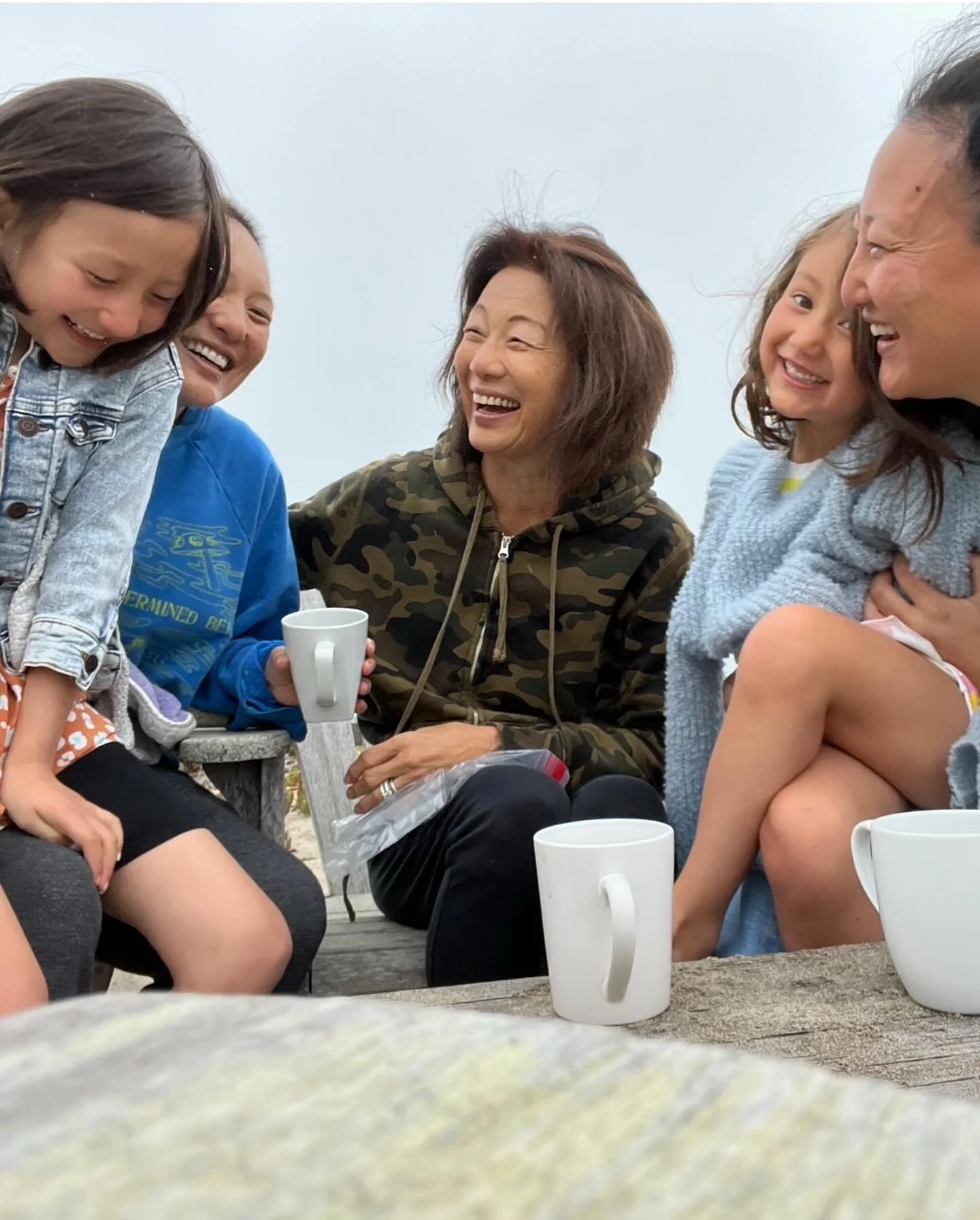 National Daughter Day 🦋 Kiki always said she would have a daughter so she could have the same relationship with her as we do with Mom. So grateful she experienced that with these 2 and I get to call them mine. Thank you for our girl gang @damasunaga