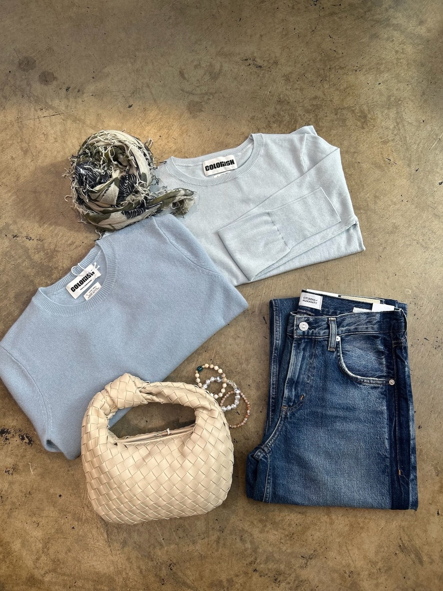 Getting the Weekday Blues 🩵 but make it cashmere