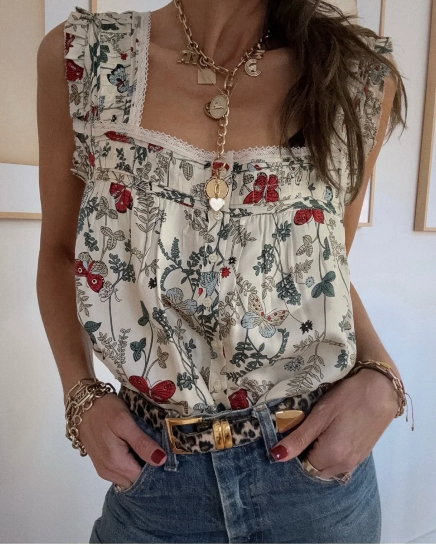 This butterfly print 🦋 we had to!