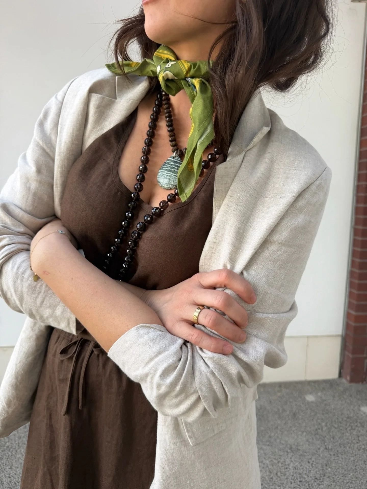 Linen + Layers 📿 @chanluu