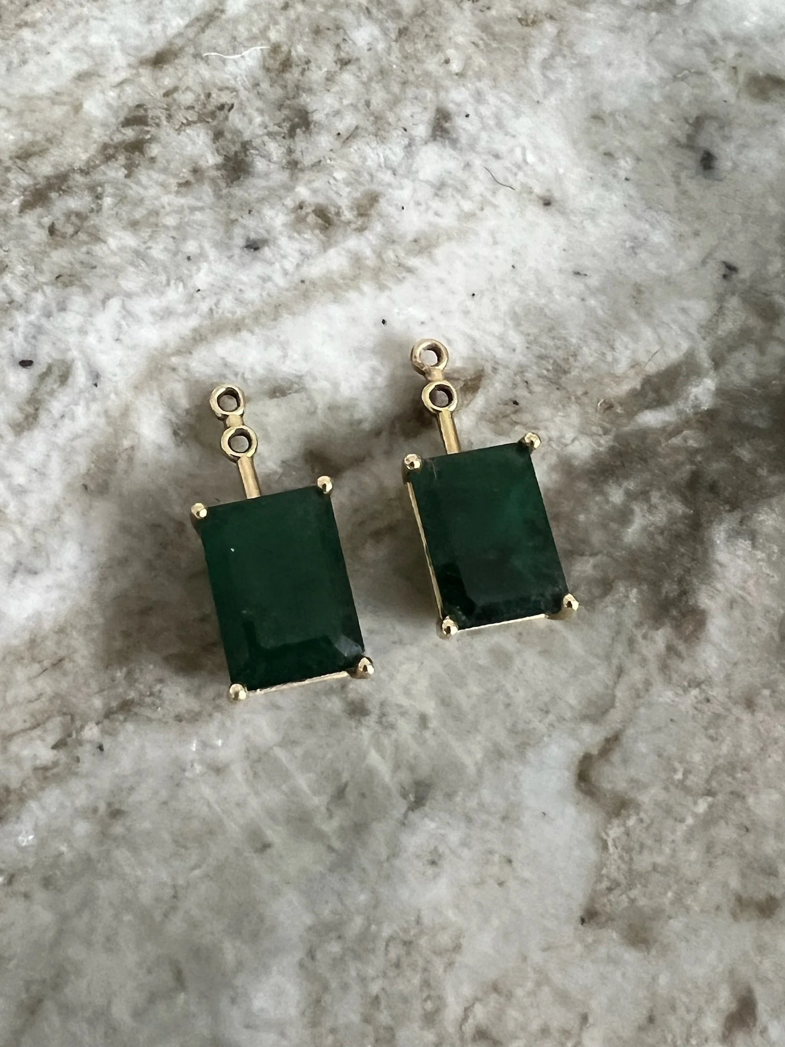 Kiki Emerald Earring Backs