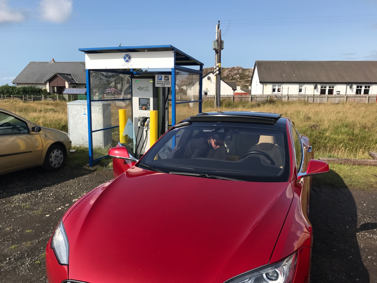 Charging in Fionnphort