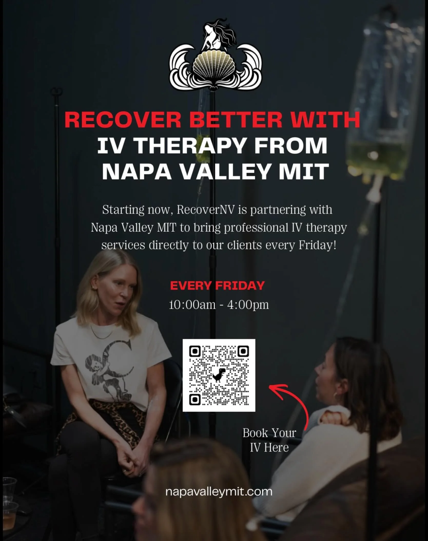 Starting May 29!!!! We are so excited to be partnering with the best in the biz. Book your IVs, B12 shots and more! Stay healthy and hydrating Saint Helena 💕✌🏻 #fitnv #recovernv #napavalleymit #ivtherapy