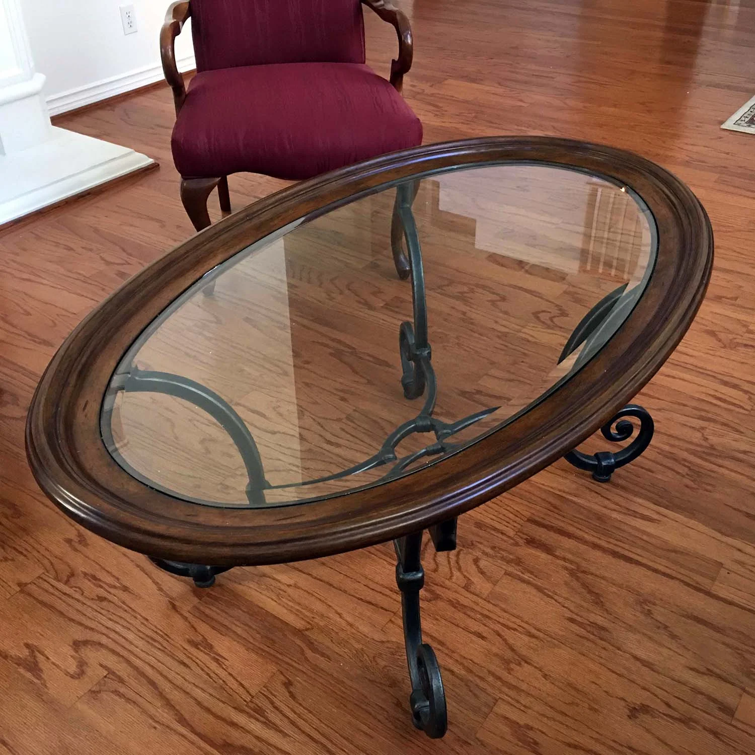 Mia Oval Coffee Table