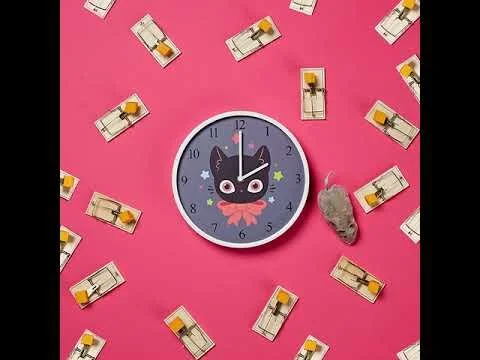 Redbubble 2018 Ad Campaign GIFS w/ Meiko Arquilles - Mouse Trap Clock