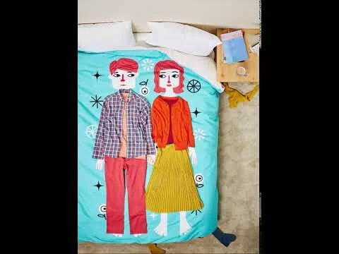 Redbubble 2018 Ad Campaign GIFS w/ Meiko Arquilles - Undressed Couple