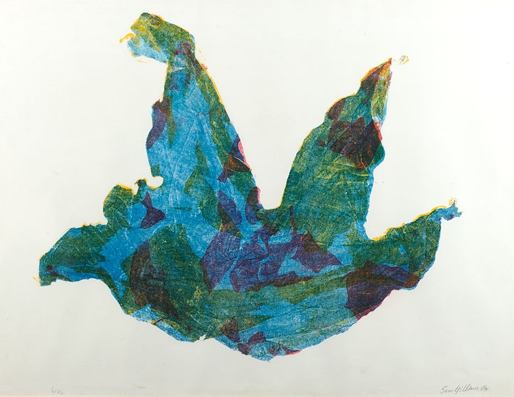 Untitled (Lithograph) 21x26 inches 1971 Signed and dated Photo credit: John Wilson White Studio