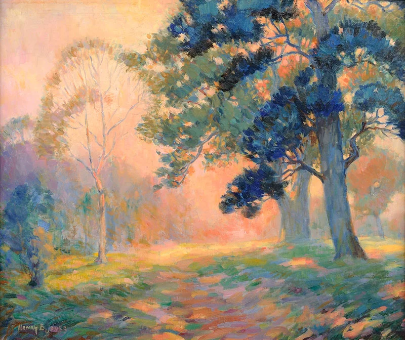 Autumn Oil on canvas 24x30 inches c. 1930 Signed Photo credit: John Wilson White Studio