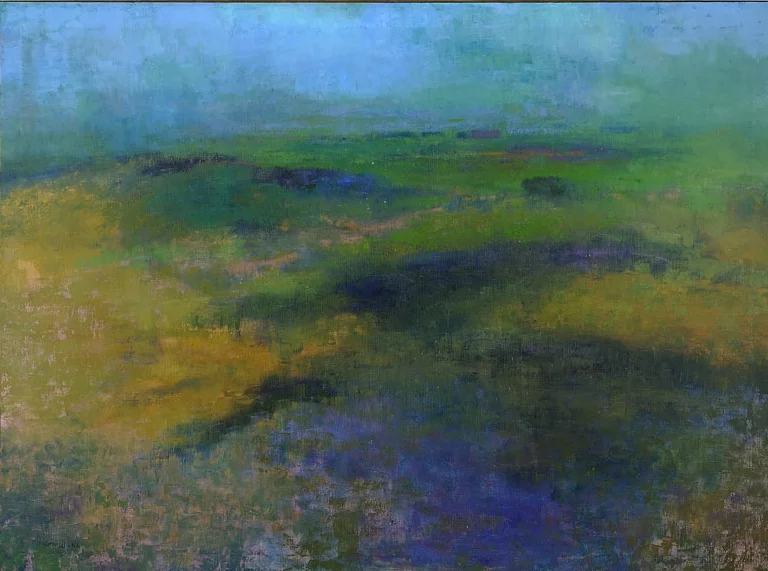 West Wind Oil on canvas 54x74 inches 1954 Signed Photo credit: John Wilson White Studio