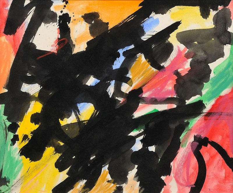 St 1177 Watercolor 12x14 inches 1977 Photo credit: John Wilson White Studio