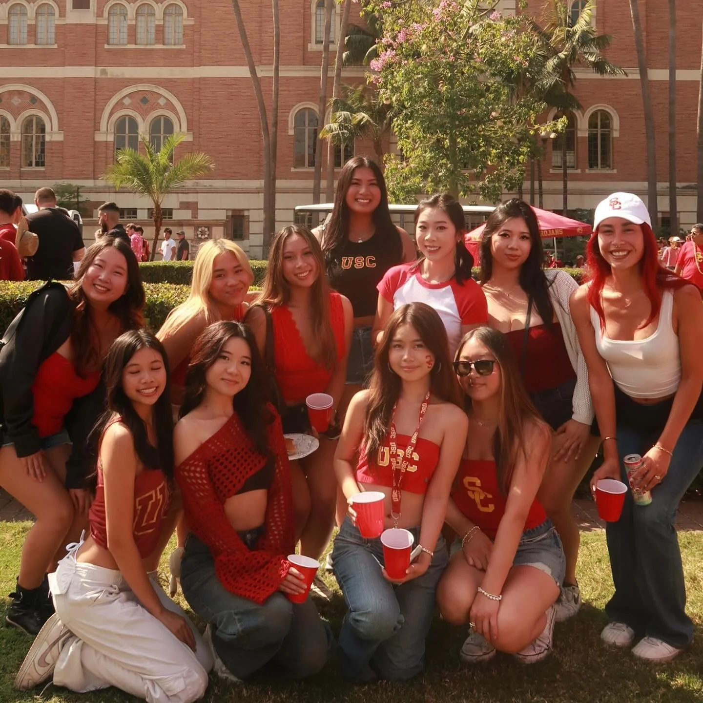 This past weekend, we co-hosted a fantastic tailgate on campus before the USC vs. Wisconsin football game. Thank you to all our lovely alumnae and our new Fall 24 New Member Class that came out, we had a blast! ❤️💛

A special thank you to @uscgammas