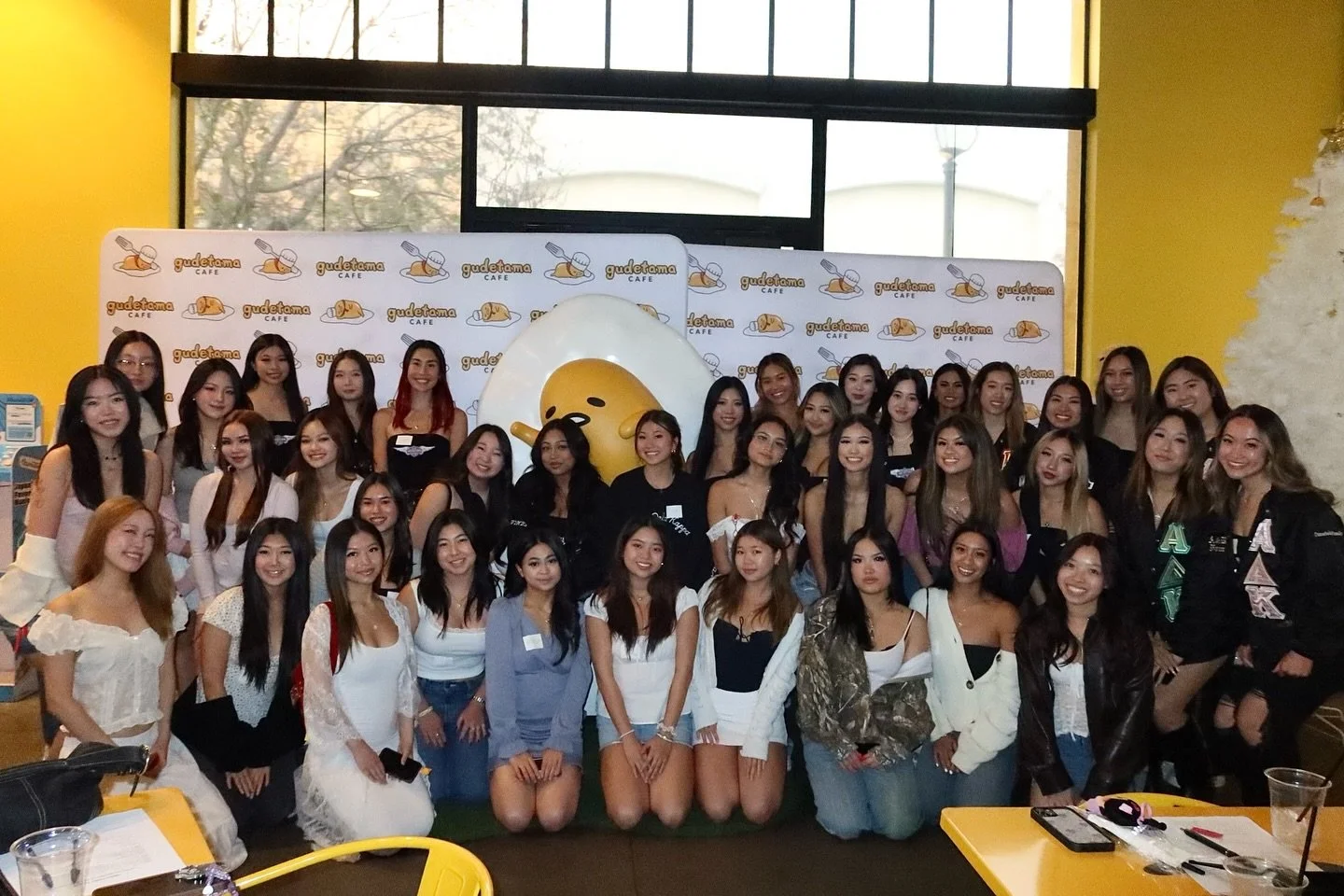 Thank you to everyone who made our rush event at the Gudetama Cafe egg-straordinary! ⭐️🥚

We&rsquo;re so excited to see you all at our final rush event, &ldquo;𝓑𝓲𝓴𝓮𝓻𝓼 &amp; 𝓑𝓮𝓼𝓽𝓲𝓮𝓼&rdquo; on Thursday, January 30th. Please feel free to c