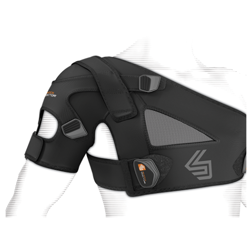 Features & Benefits Stability control strap system with multi-position X-Fit® control compression/retention support BEST FOR: Helps prevent and heal AC sprains, Rotator Cuff injuries and moderate separations LEVEL 3 - MAXIMUM: STABILITY—SUPPORT/COMPRESSION/ALIGNMENT/HEALING Maximum support for minor/moderate sprains/strains/instabilities during active recovery Soft tissue support, joint alignment, therapeutic warmth/blood flow Proprioception: Bio-neurological awareness of stress—added support informs muscle to contract to protect itself WARNING: This product is not a substitute for medical care. Always seek professional medical advice for the diagnosis and treatment of pain, injury or irritation.