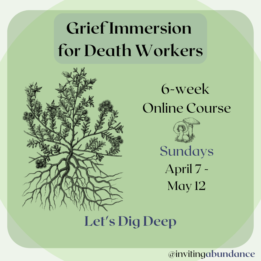 Grief Immersion for Death Workers