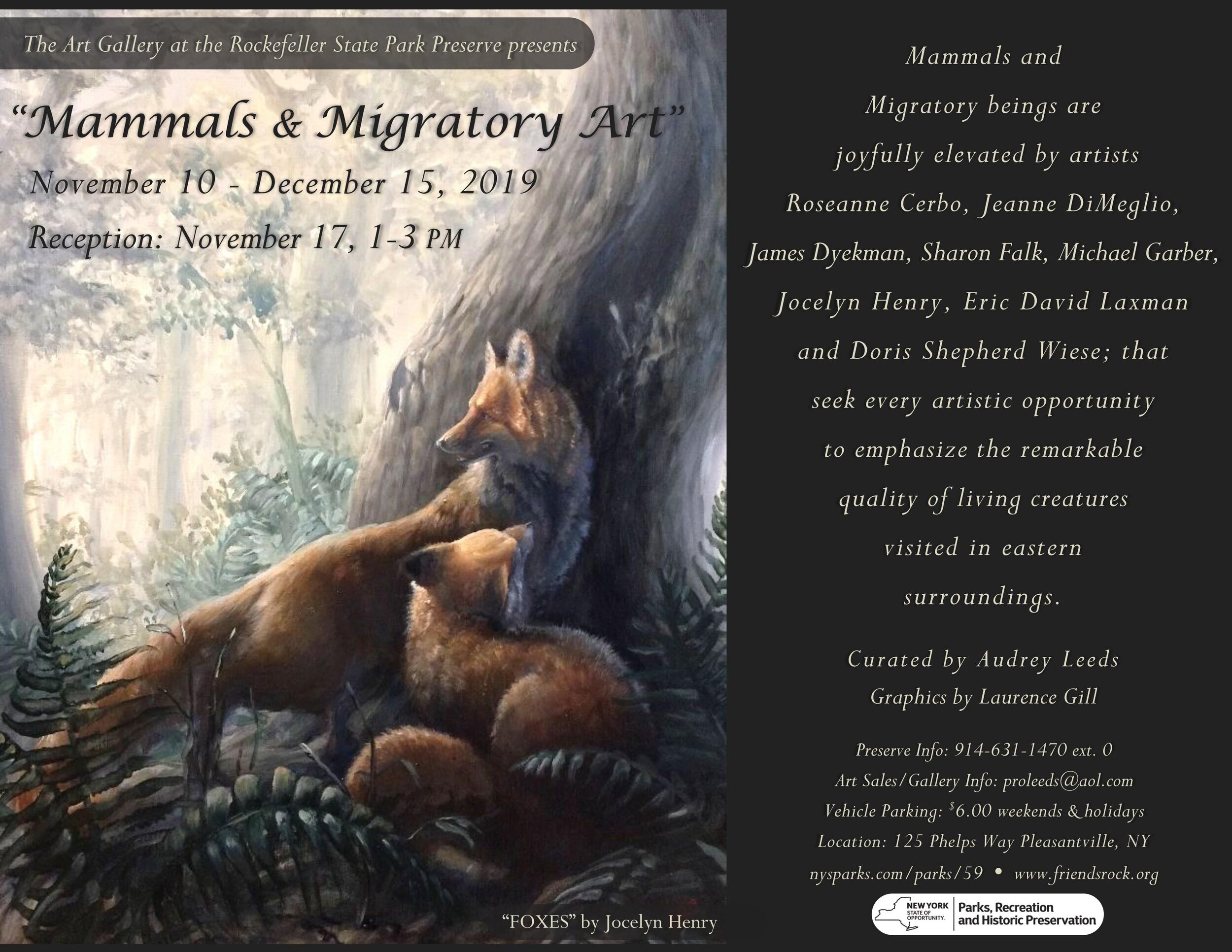 Mammals &amp; Migratory Art
