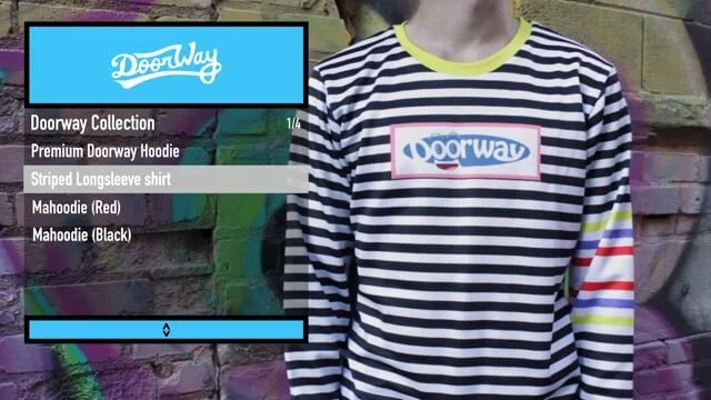 Doorway Clothing: Game Mode