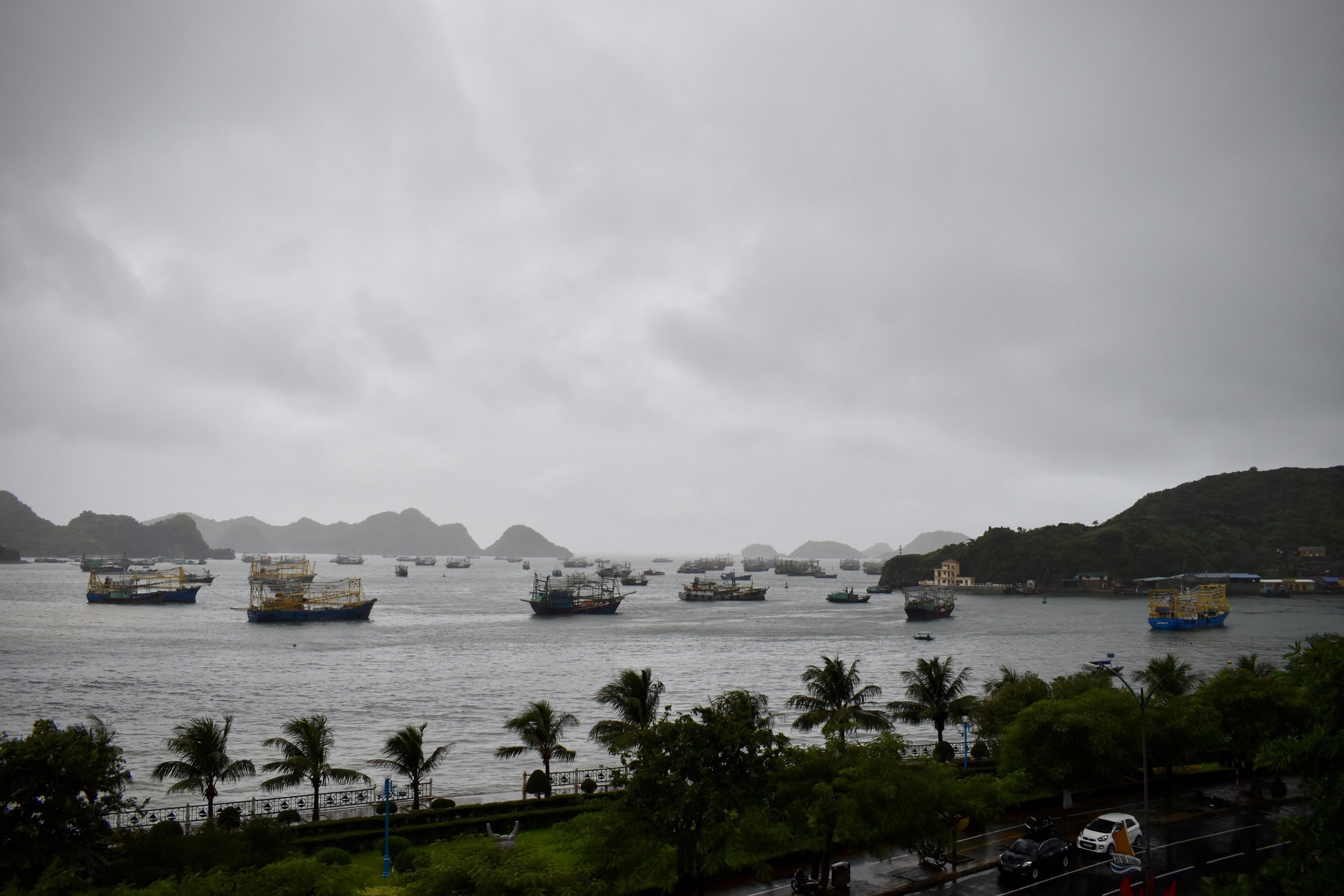  Good morning, Vietnam. It's monsoon season.    