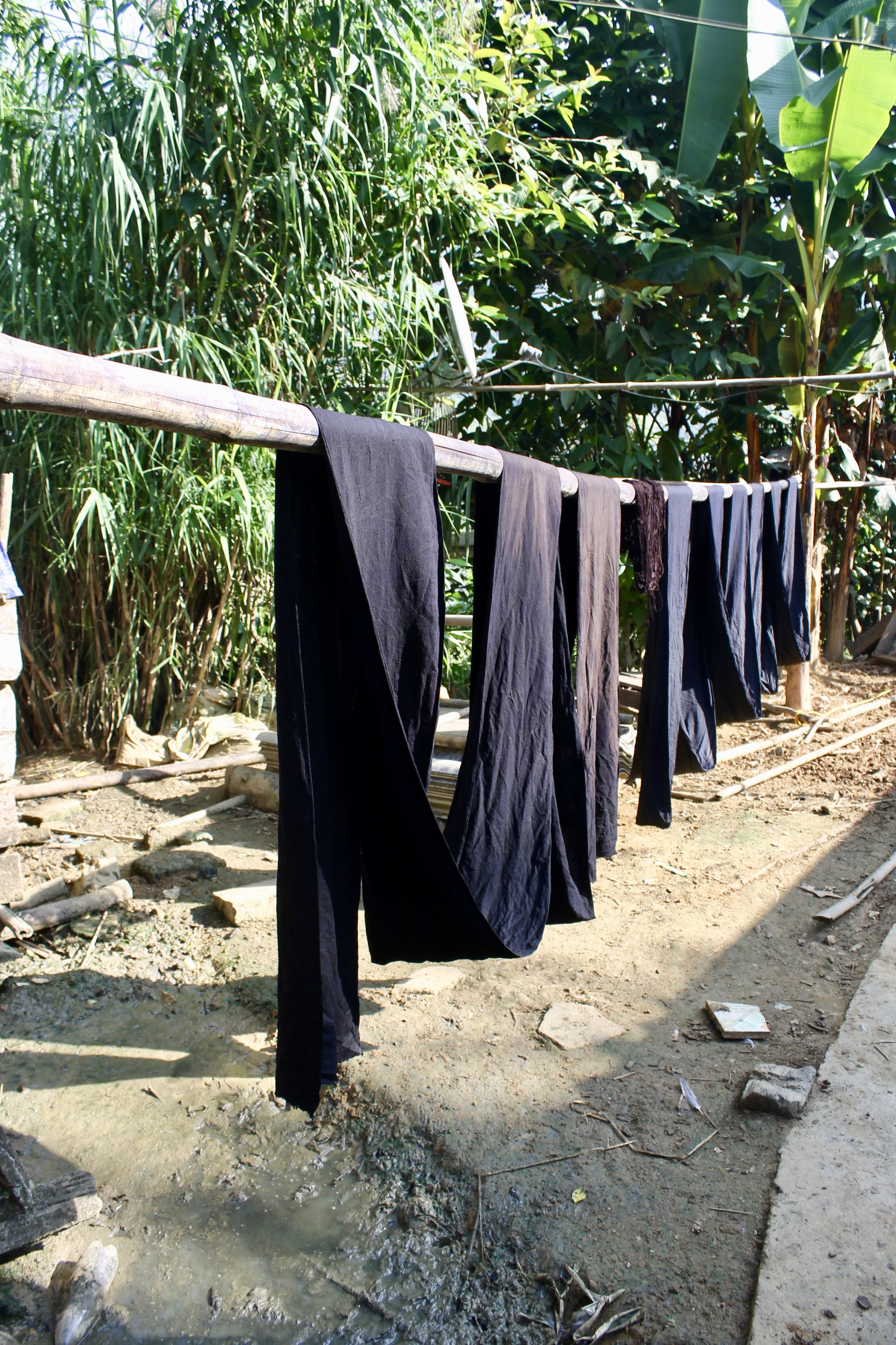  Everyone makes new clothes for the New Year celebration, and the work begins months in advance.&nbsp;    