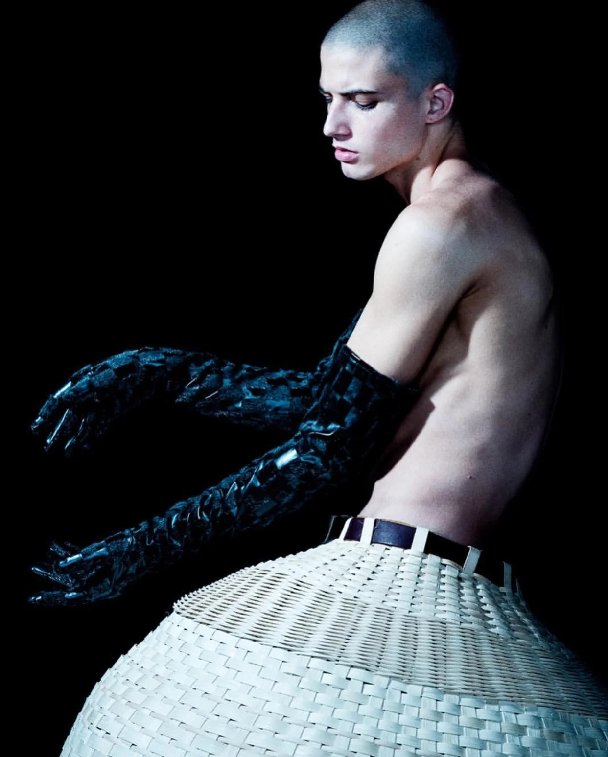 Photographer Benedict Evans Hair Stylist Ben Martin Stylist Asamaria Camnert Model Alex Corporan