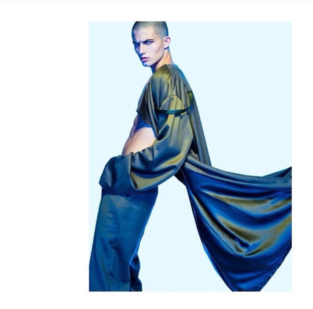 Photographer Benedict Evans Hair Stylist Ben Martin Stylist Asamaria Camnert Model Alex Corporan